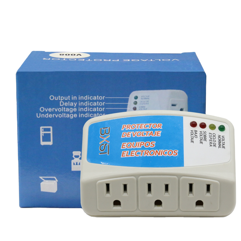MVAVA NEW AC Voltage Protector Brownout Surge Refrigerator 1440 Watts Appliance Electronic Voltage and Surge Protector