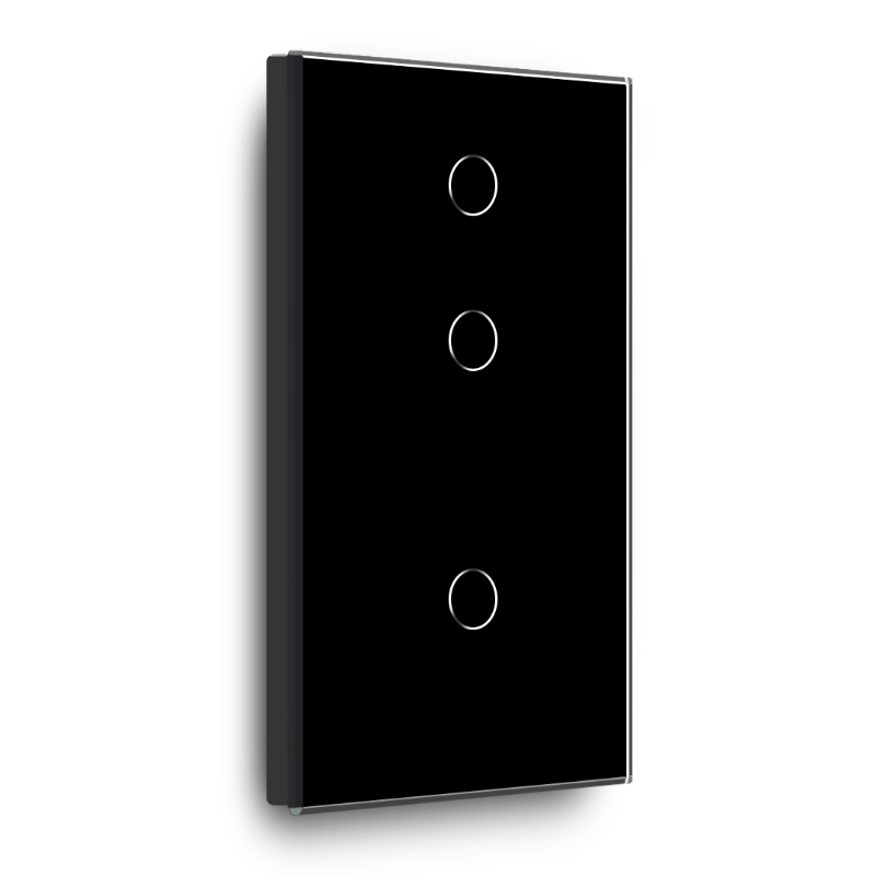 MVAVA Glass Panel 2 gang + 1 gang glass wall Switch Touch light Switch controller touch switch