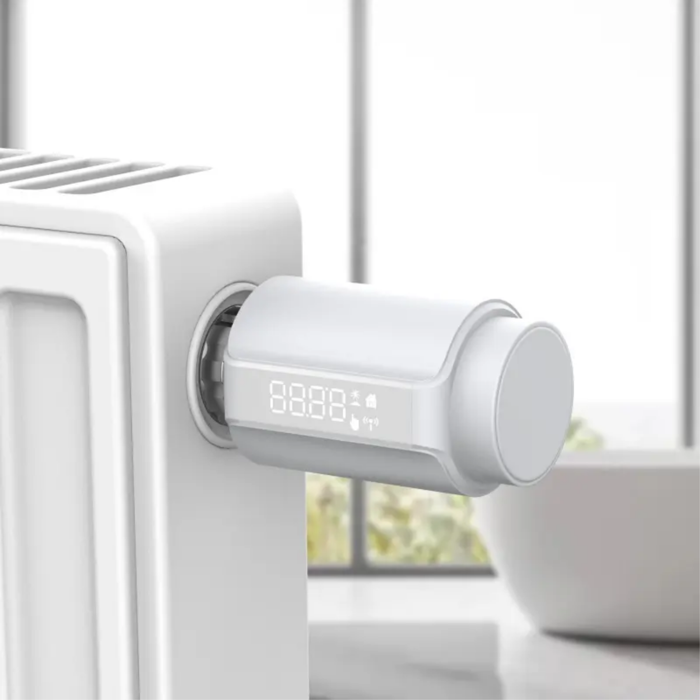 MVAVA - Zigbee Wifi Thermostat Radiator Valve Smart Trv Temperature Controller
